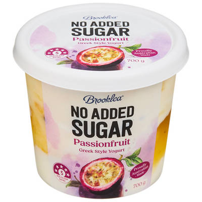 No Added Sugar Passionfruit Yogurt 700g