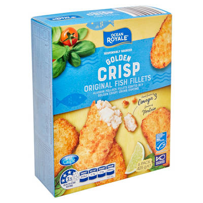 Golden Crisp Fish Fillets – Original 425g