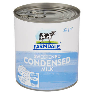 FARMDALE Sweetened Condensed Milk 397g, 397g — Aldi