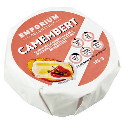 EMPORIUM SELECTION Camembert Cheese 125g