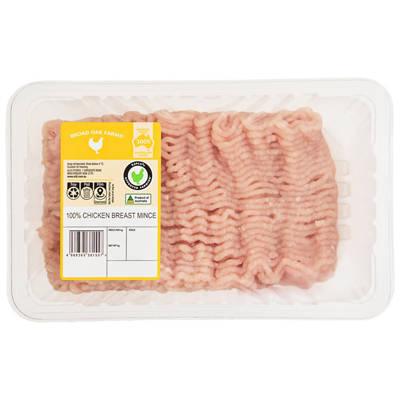 BROAD OAK FARMS RSPCA Approved Chicken Breast Mince 1kg
