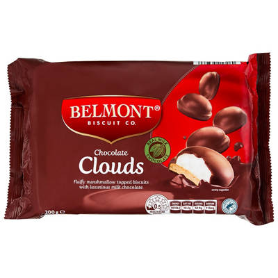BELMONT BISCUIT CO. Chocolate Clouds Biscuits 200g
