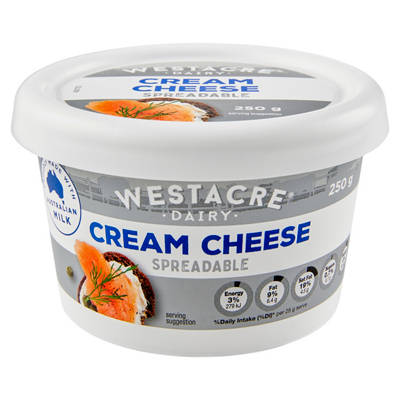 WESTACRE DAIRY Spreadable Cream Cheese 250g