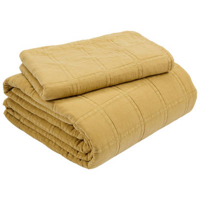 KIRKTON HOUSE Cotton Quilted Coverlet Set Queen/ King Bed