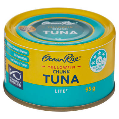 OCEAN RISE Lite Yellowfin Tuna Chunks 95g