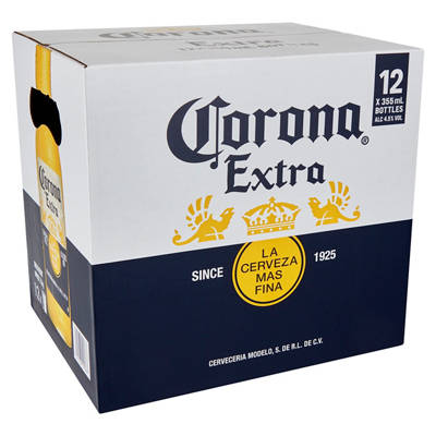 CORONA EXTRA Extra Beer 12x355ml