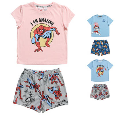 Childrens Licensed Coordinated Pajama Sets