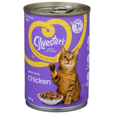 SILVESTERS Assorted Cat Food 400g