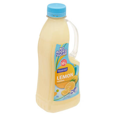 WESTCLIFF Lemon Cordial No Added Sugar 1L