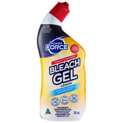 POWER FORCE Assorted Toilet Bleach Gel 700ml