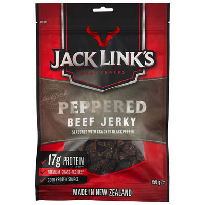 JACK LINK'S Beef Jerky Peppered 150g