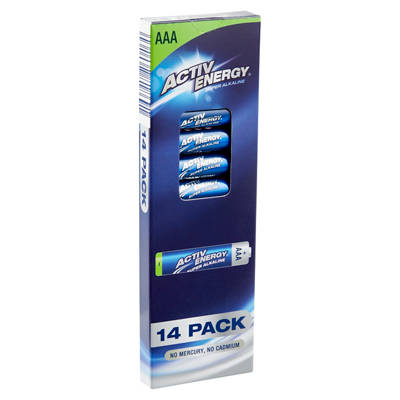 ACTIV ENERGY AAA Batteries 14 Pack