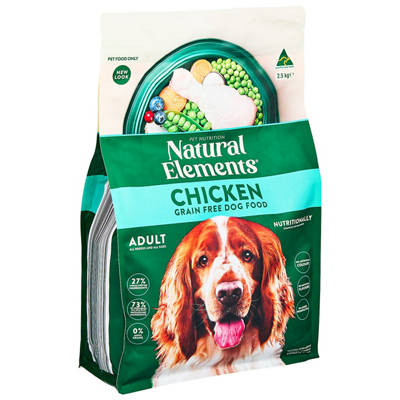 NATURAL ELEMENTS PET NUTRITION Chicken Grain Free Dry Dog Food 2.5kg