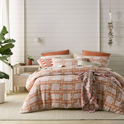 KIRKTON HOUSE Coastal Quilt Cover Set King Bed