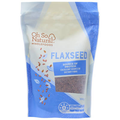 OH SO NATURAL WHOLEFOODS Flaxseed 350g