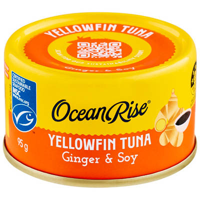 OCEAN RISE Yellowfin Tuna with Ginger and Soy 95g