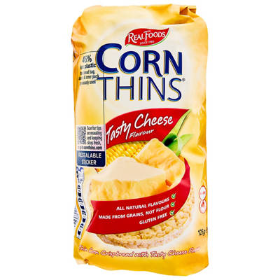 REAL FOODS Corn Cheese Cakes 125g