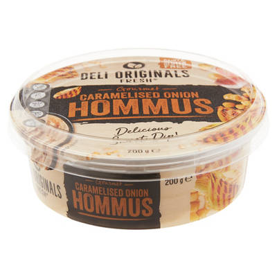 Gourmet Caramelised Onion & Oregano Hommus 200g