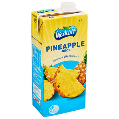 WESTCLIFF Unsweetened Pineapple Juice 1L