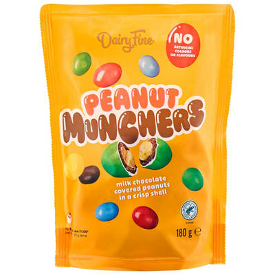 DAIRYFINE Peanut Munchers 180g