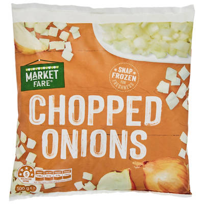 MARKET FARE Chopped Onions 500g