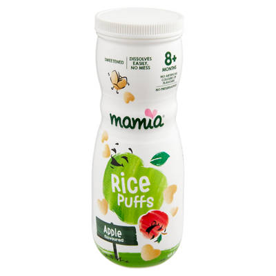 MAMIA Apple Baby Rice Puffs 8+ months 45g