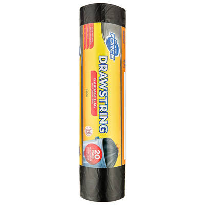Drawstring Garbage Bags 20 Pack