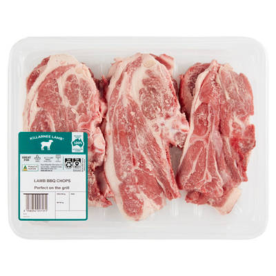 KILLARNEE Lamb BBQ Chops per kg