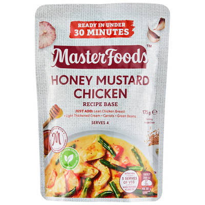MASTERFOODS Honey Mustard Chicken Recipe Base175g