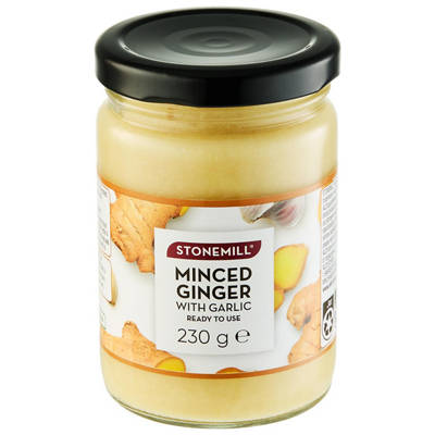 STONEMILL Minced Ginger with Garlic 230g