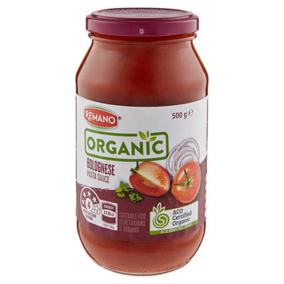 Organic Bolognese Pasta Sauce 500g