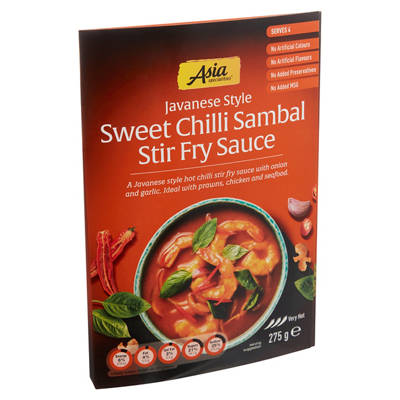 ASIA SPECIALITIES Japanese Style Sweet Chilli Sambal Stir Fry Sauce 275g