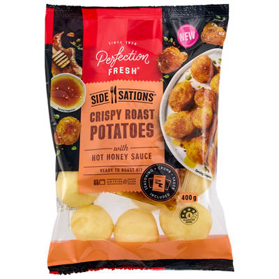 PRODUCE BRANDED Crispy Roast Potatoes with Hot Honey Sauce 400g