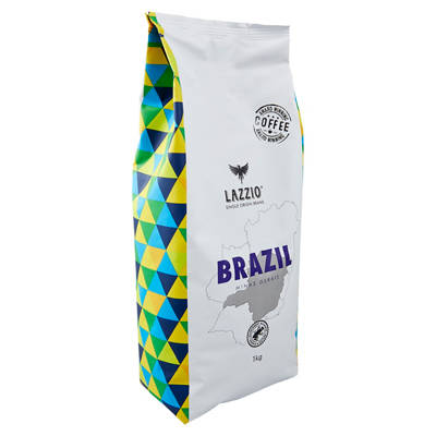 LAZZIO Brazil Single Origin Coffee Beans 1kg