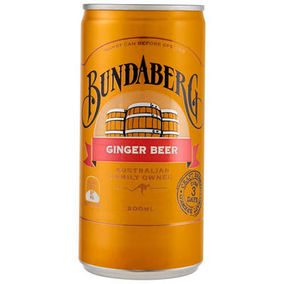 Mini Cans Ginger Beer 6 x 200ml