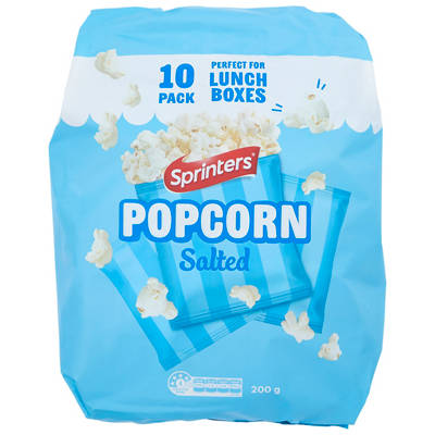 SPRINTERS Salted Popcorn Multipack 10 Pack 200g