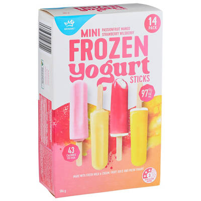 Mini Frozen Yogurt 14 Pack 504g