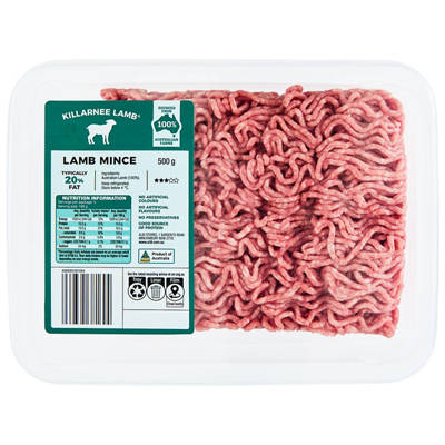 KILLARNEE Lamb Mince 500g