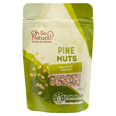 OH SO NATURAL WHOLEFOODS Pine Nuts 100g