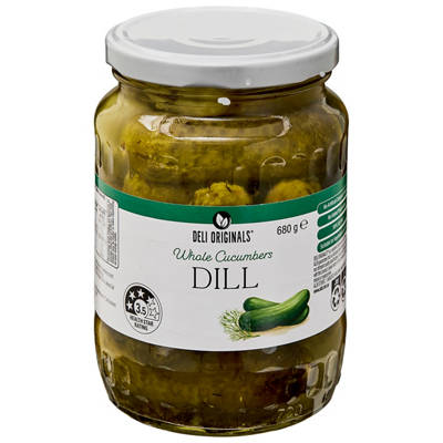 DELI ORIGINALS Dill Cucumbers 680g