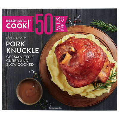 READY, SET…COOK! Pork Knuckle per kg