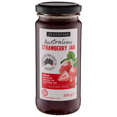 GRANDESSA Australian Strawberry Jam 300g