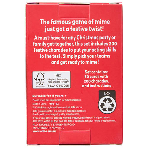 Front shot 3, Festive Family Games