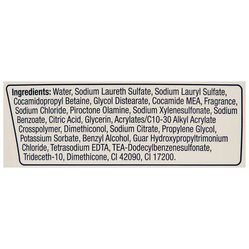 Ingredients 1, Anti-Dandruff Clean & Balanced Shampoo 400ml