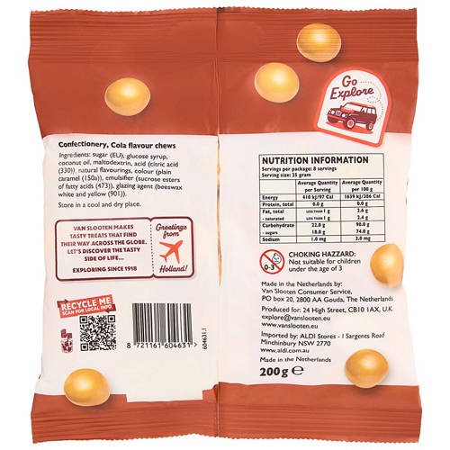 Front shot 2, Cola Chews 200g