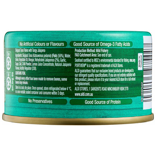 Front shot 3, Tangy Jalapenos Tuna 95g