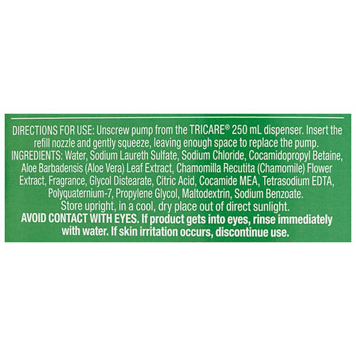 Ingredients 1, Liquid Hand Wash Refill 1L