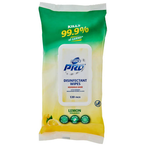 Front shot 2, Disinfectant Wipes 2 x 120 Pack