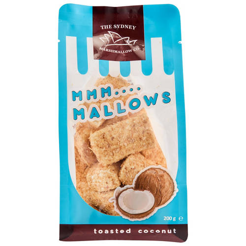 Front shot 2, Toasted Coconut Marshmallow 200g