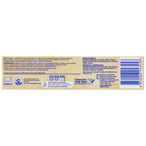 Front shot 4, Advanced Whitening Tartar Control Toothpaste 2 Pack 115g